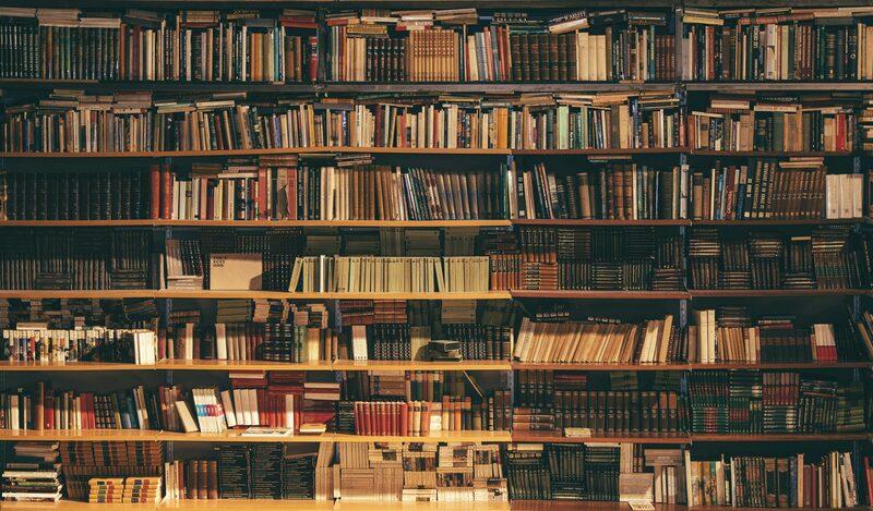 Langeland bibliotek set fra luften