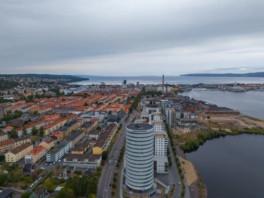 Byudvikling set fra drone – dronefotografi og digital underholdning